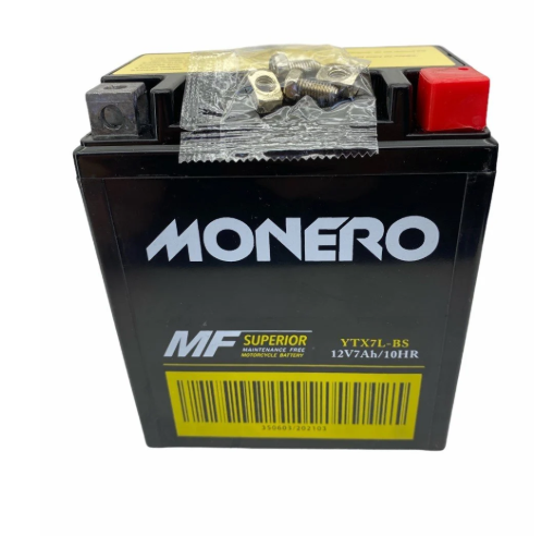 Monero Akü 12 Volt 7 Amper Dik Akü