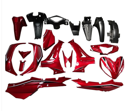 KUBA EGE Kaporta Seti Kırmızı Ful Set