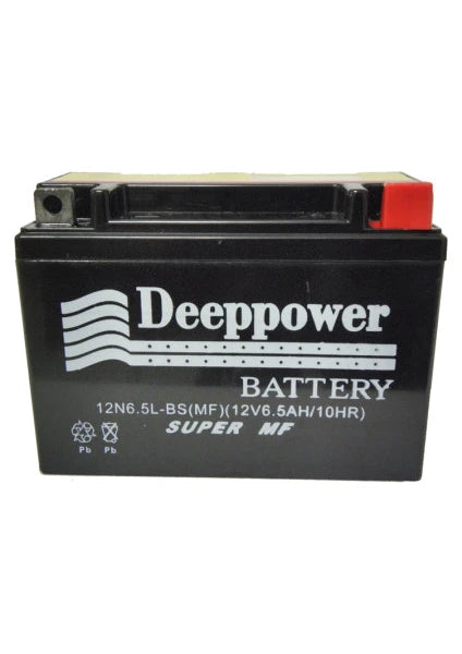 Deeppower Akü Motor 12N6,5L-BS (12V 6,5AH/10HR)